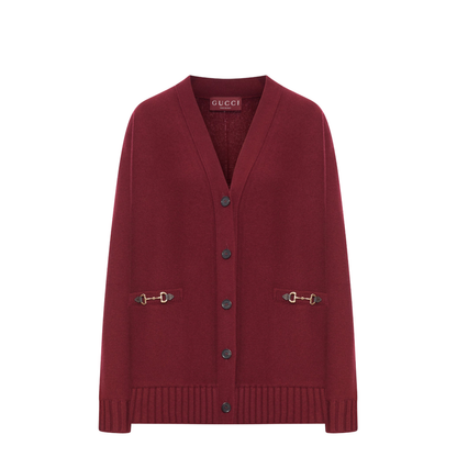 Cardigan with Horsebit