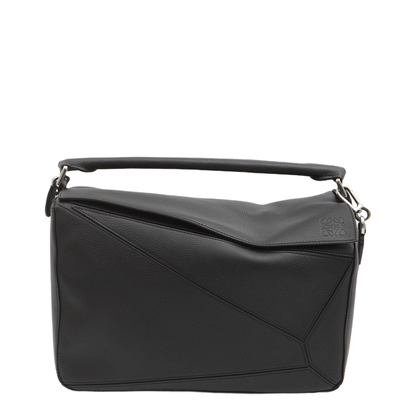 Large Puzzle Bag in Supple Grained Calfskin