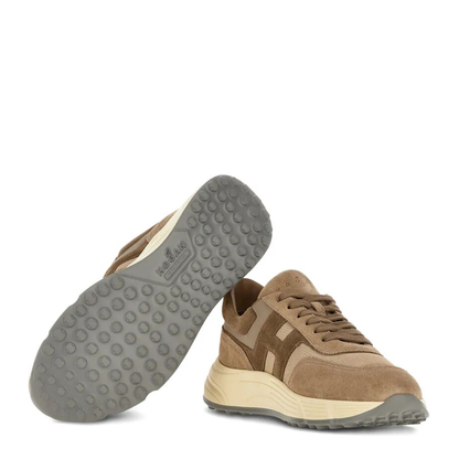 MAYFEYR - Hogan - Hyperlight Suede And Mesh Sneakers - HXM5630FR30V5Q