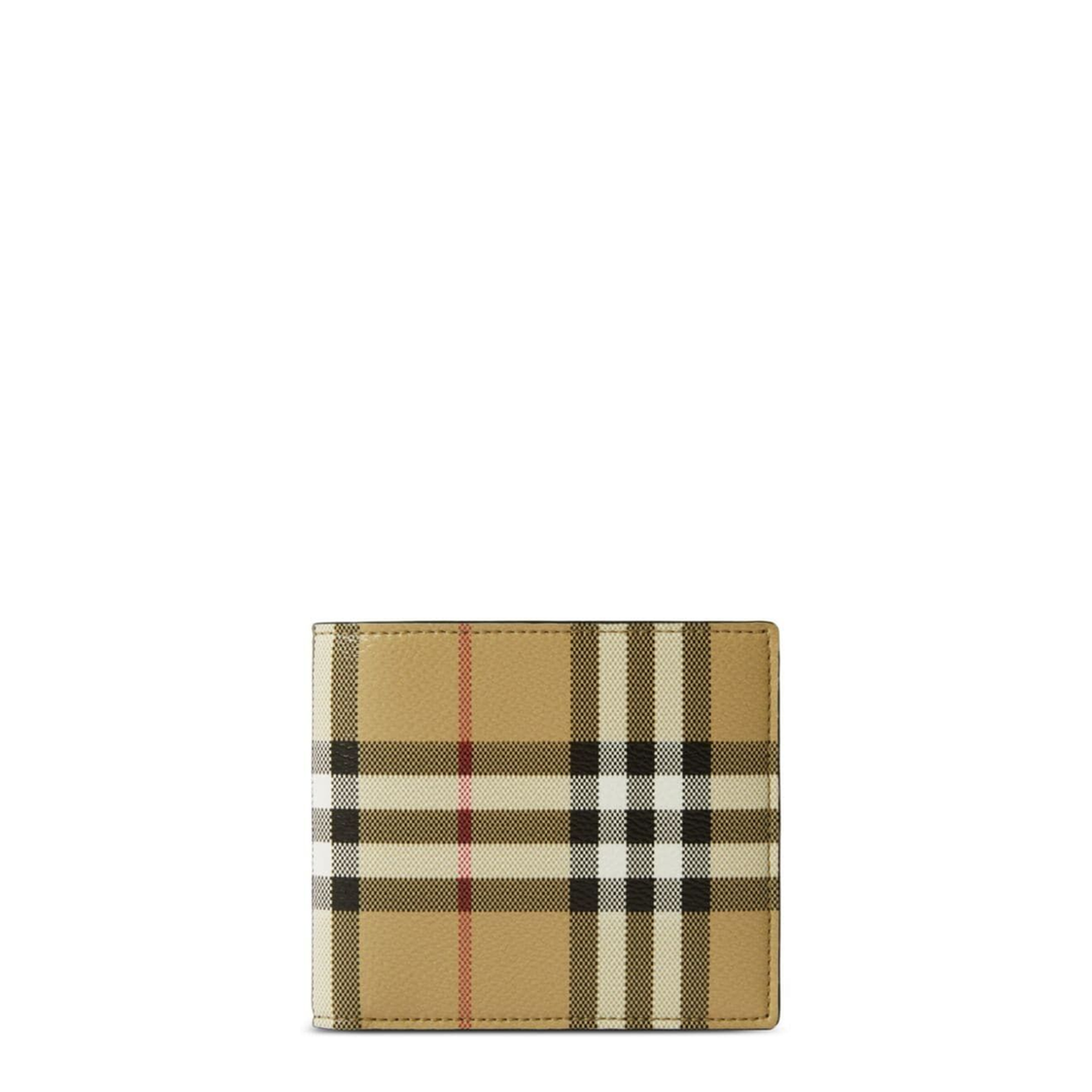 Bi-Fold Vintage Check Wallet