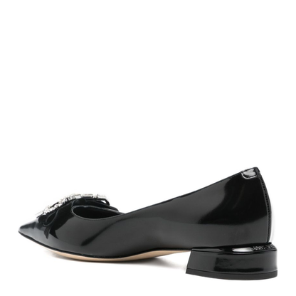 MAYFEYR - Jimmy Choo - Flat Shoes Black - AURIAFLATBSVBLACKCRYSTAL