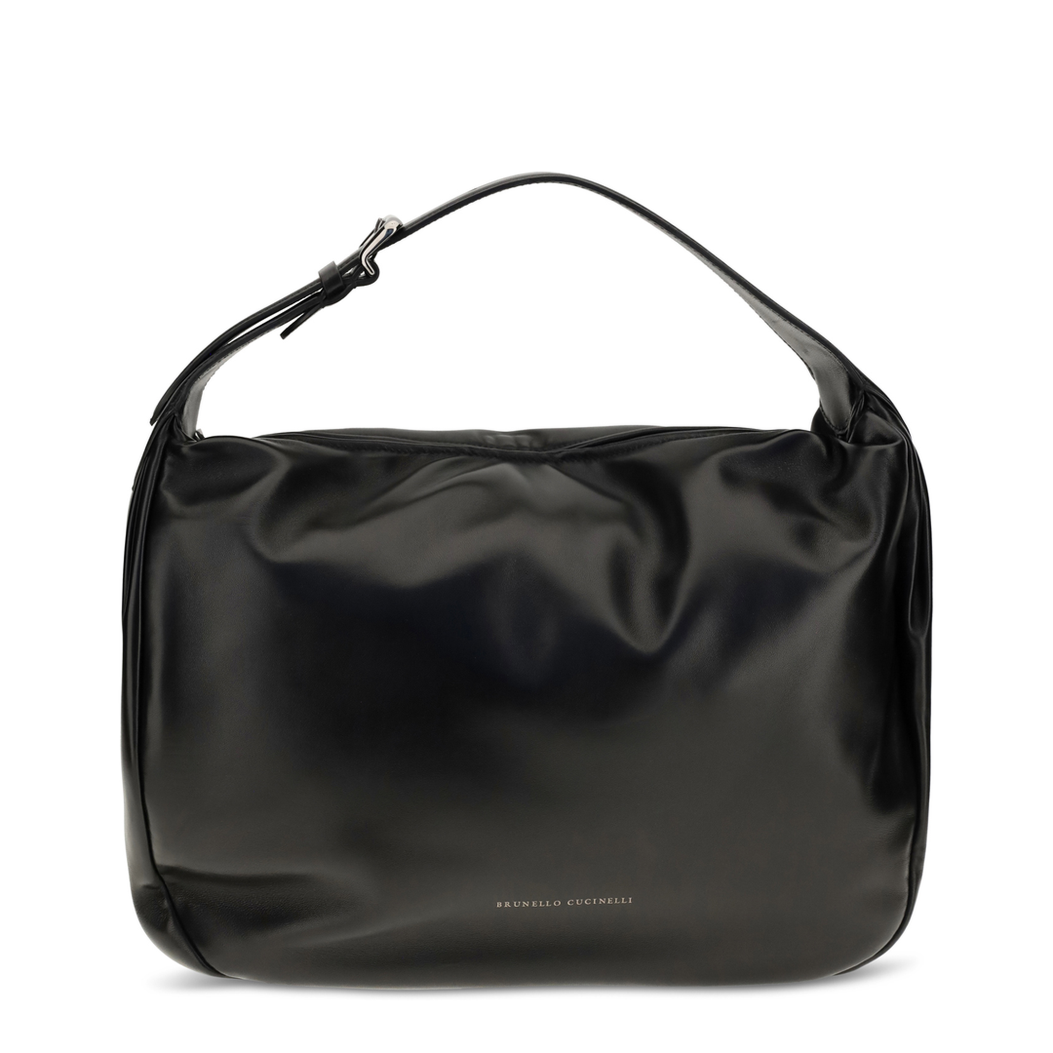 MAYFEYR - Brunello Cucinelli - Boule Nappa Leather Shoulder Bag - MBPLB2832PC101
