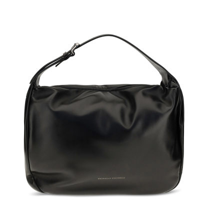 MAYFEYR - Brunello Cucinelli - Boule Nappa Leather Shoulder Bag - MBPLB2832PC101