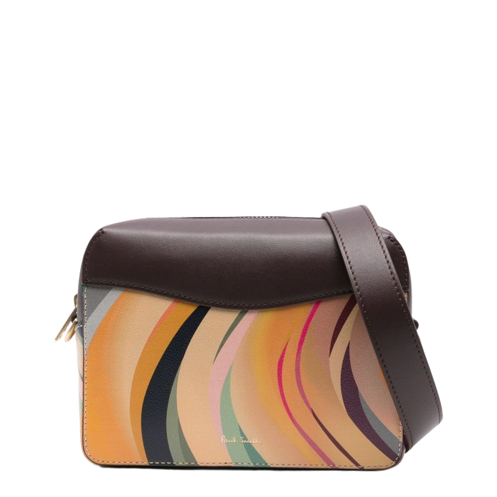 Swirl Leather Crossbody Bag
