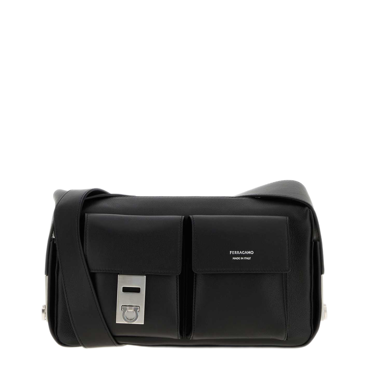 MAYFEYR - Ferragamo - Twins24 Crossbody Bag - 241967797412NERO