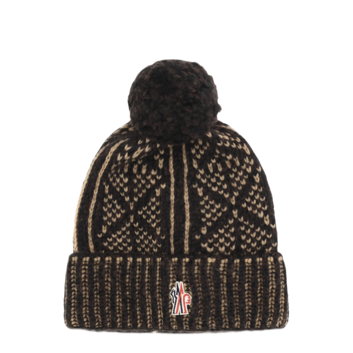 MAYFEYR - Moncler - Alpaca Wool Nylon Blend Beanie With Pom Pom - L20973B00005N1046P92