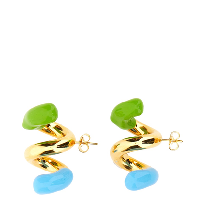 MAYFEYR - SUNNEI - Double Fusillo Earring - CACCWJEW019MET0077513