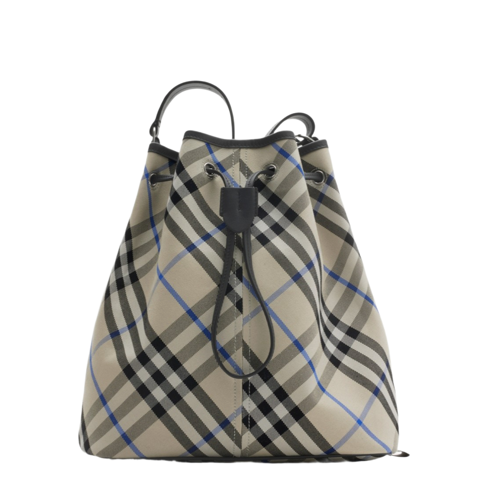 Medium Check Bucket Bag