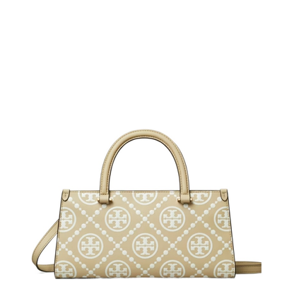 Contrast Embossed E/W Small Tote