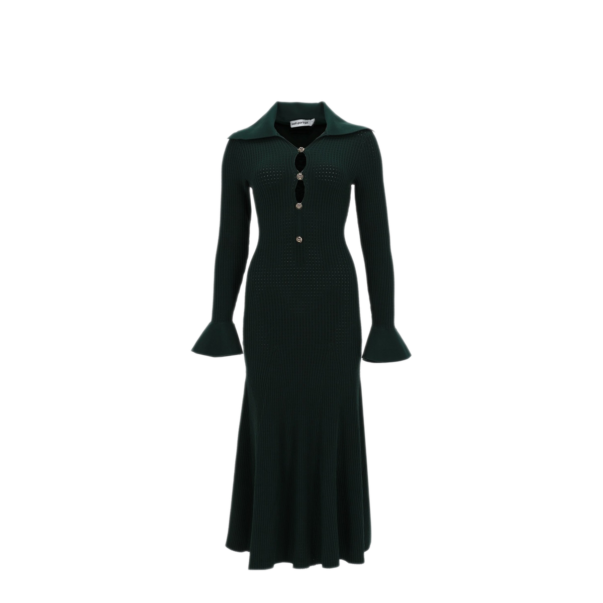 Midi Dress With Cut Out