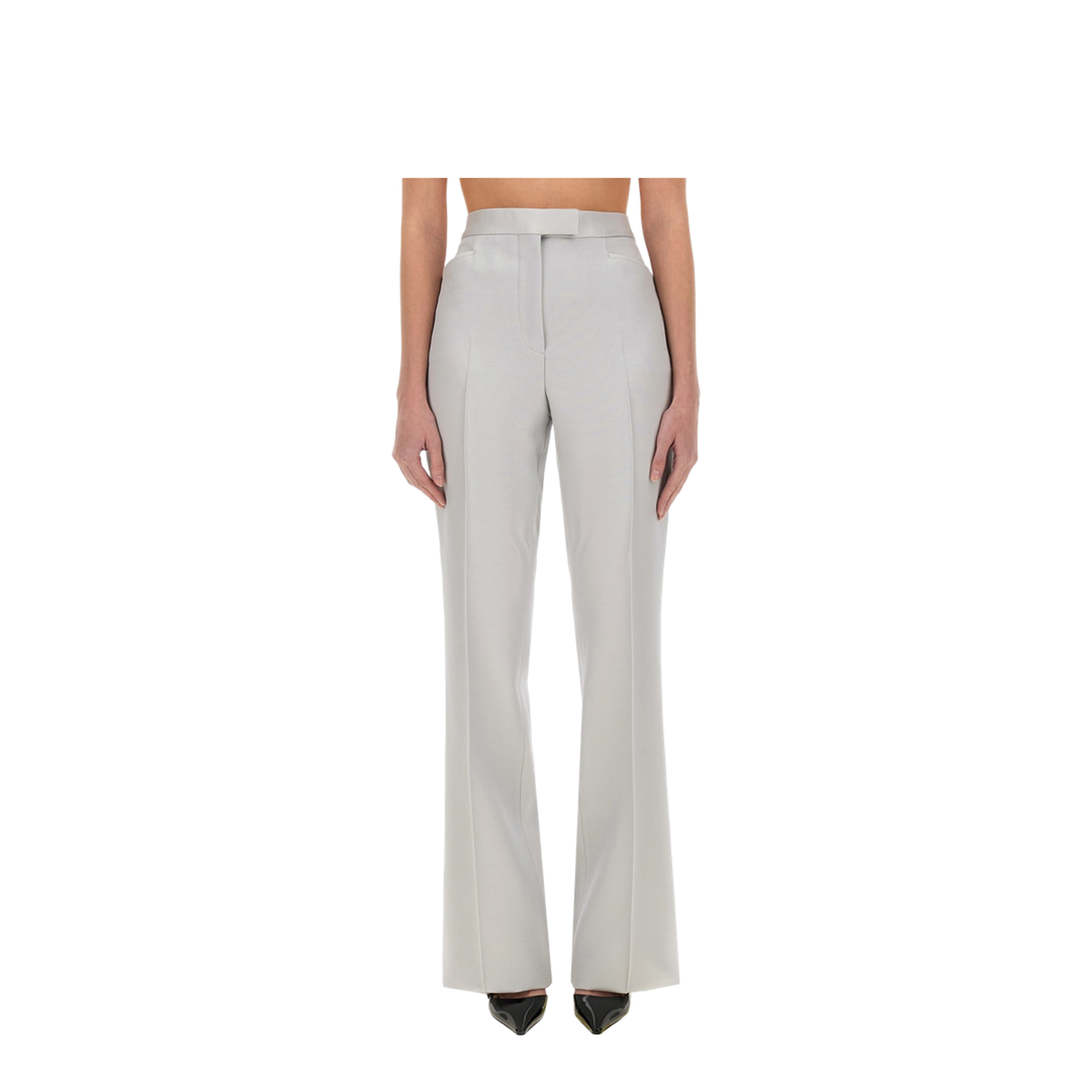 Wide Leg Tuxedo Tailored Pants
