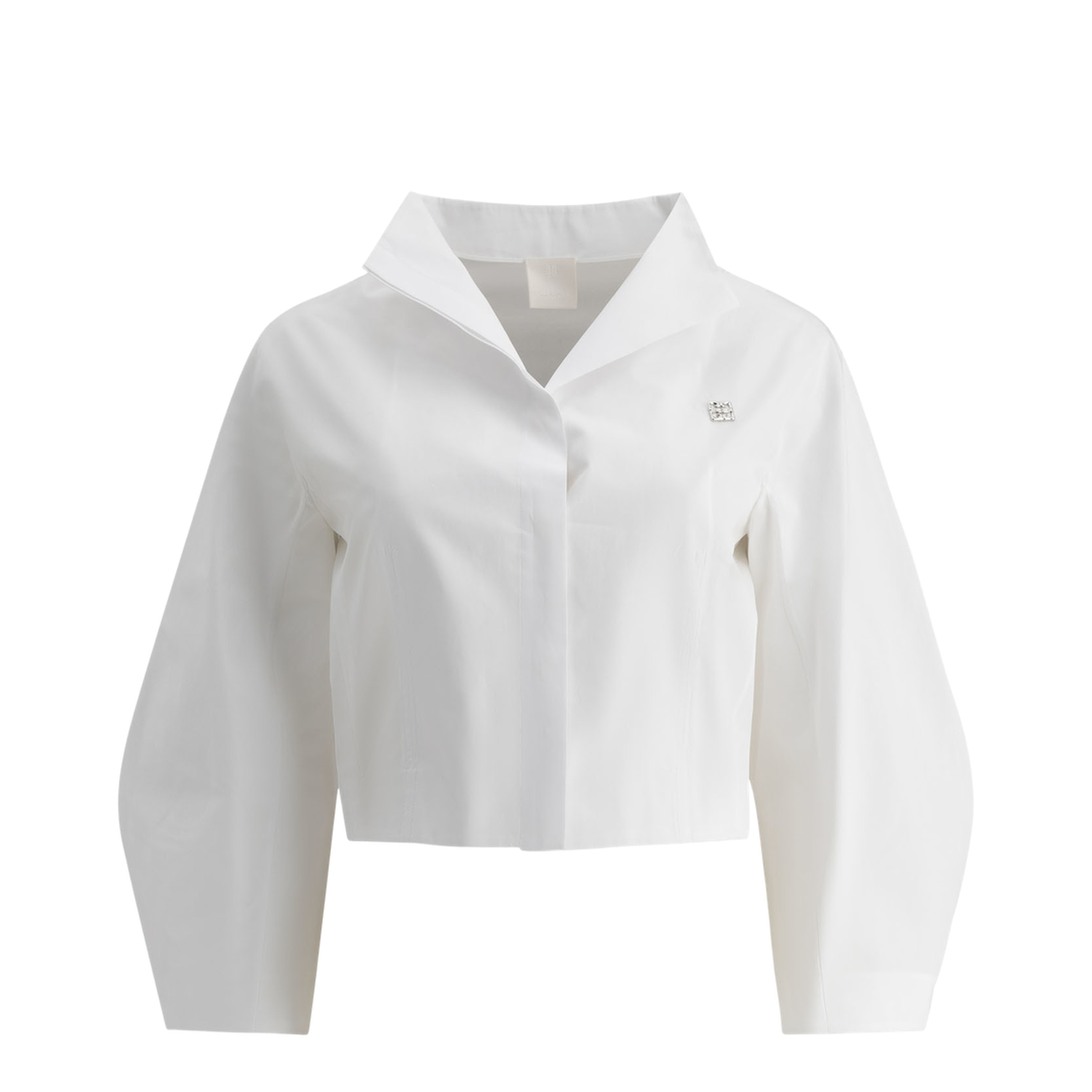 MAYFEYR - Givenchy - Cropped Poplin Shirt - BW61CK15JT100