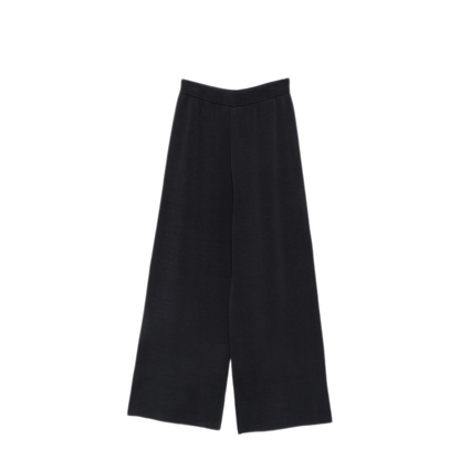MAYFEYR - Alysi - Knitted Wide Leg Trousers - 266107A6028NOTTE