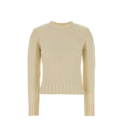 MAYFEYR - A.P.C. - Ivory Wool Court Sweater - WVBCHF23475AAC