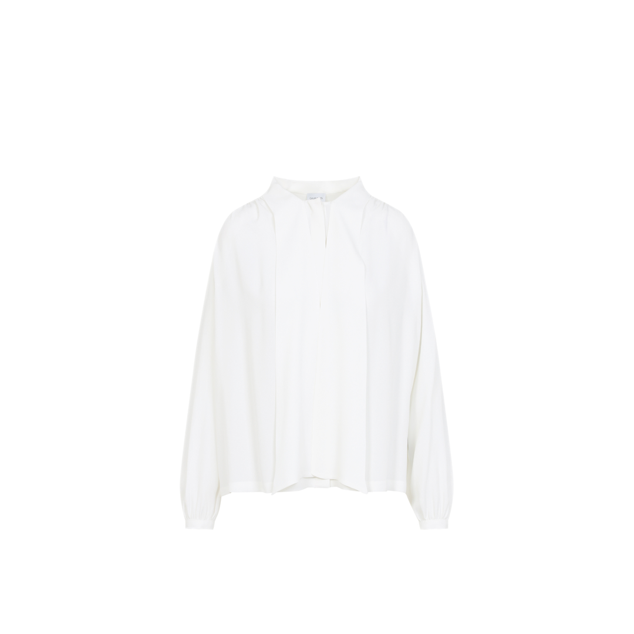 MAYFEYR - GIAMBATTISTA VALLI - White Silk Blouse - 25SSSVCA112718GDM1101