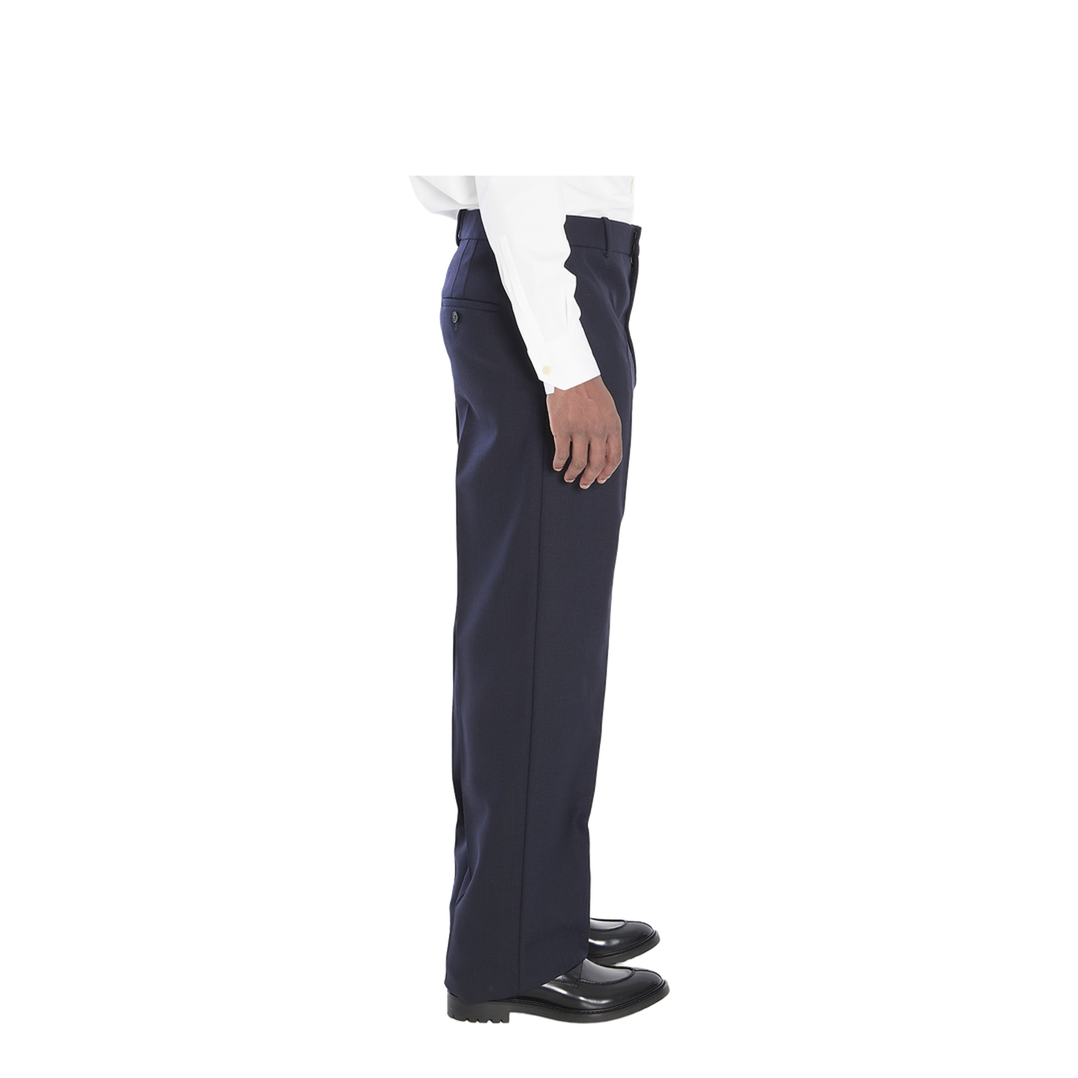 Chiné Wool Trousers