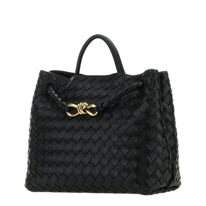 Andiamo Medium Leather Handbags - Black