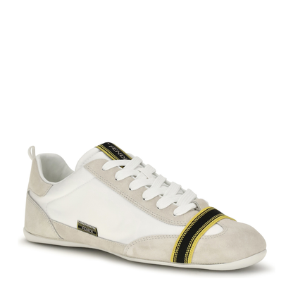MAYFEYR - Fendi - Wrap Suede And Fabric Sneakers - 7E1968AY0TF1XIS