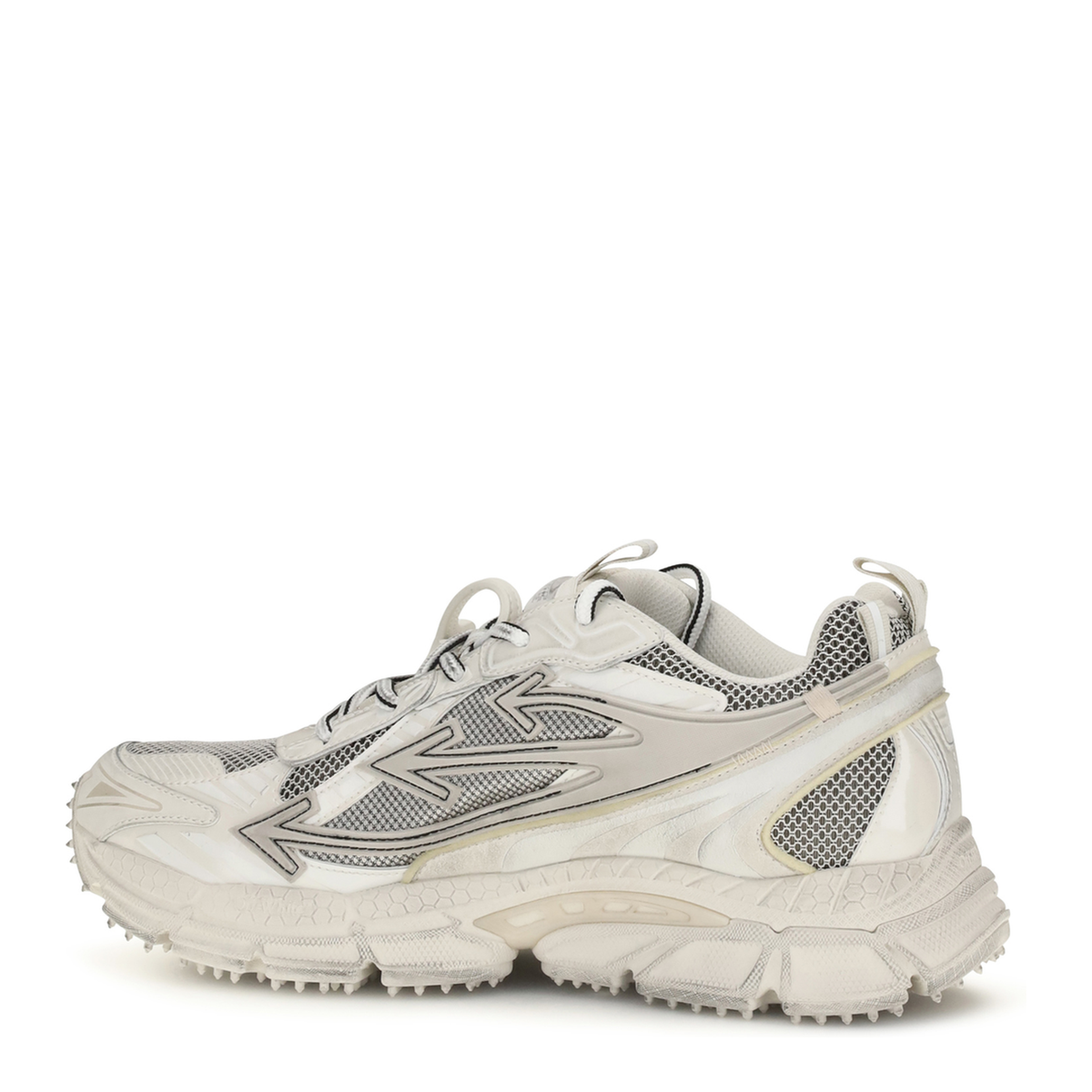 MAYFEYR - Off-White - Be Right Back Worn Out Sneakers - OF05753267BGEGRY