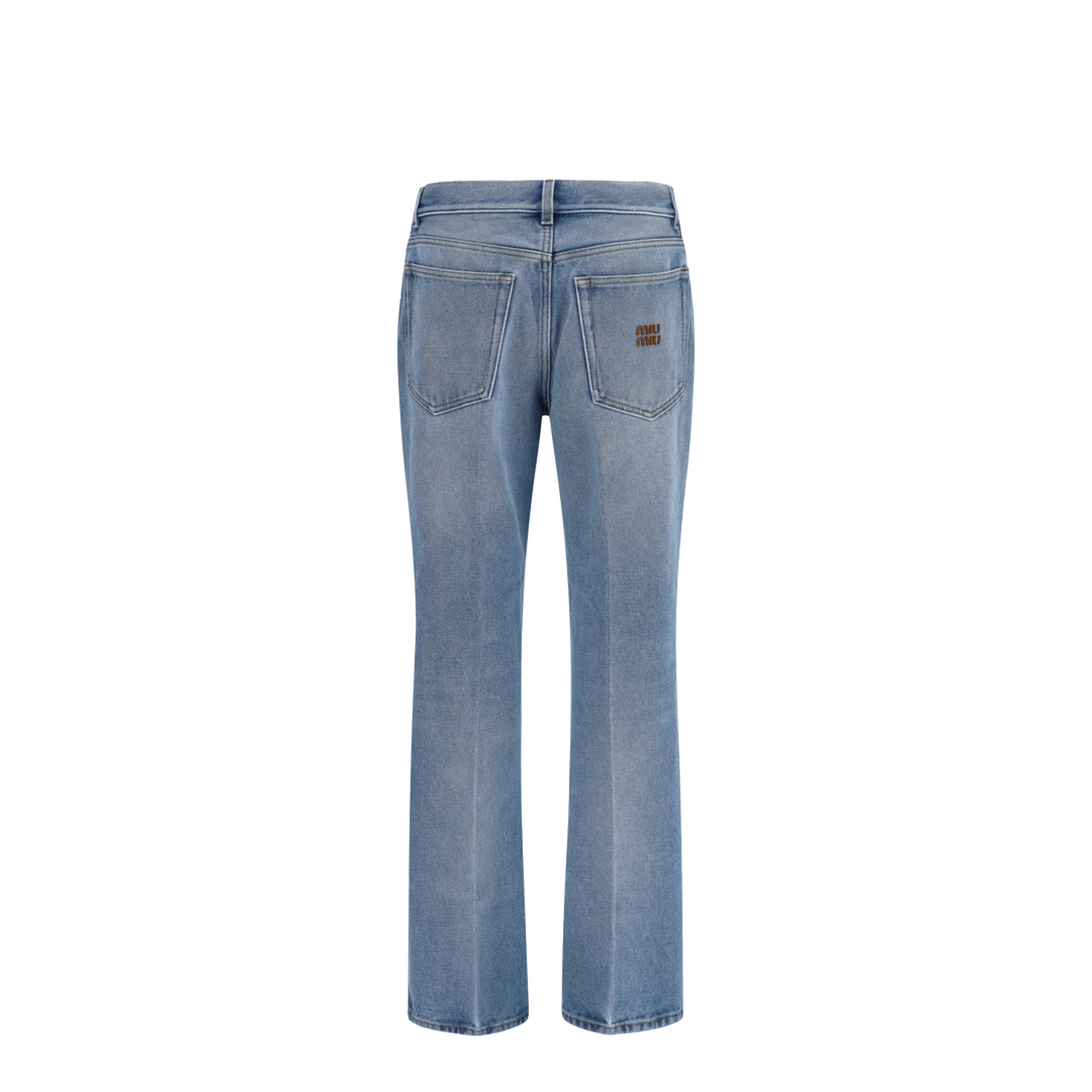 MAYFEYR - Miu Miu - Washed Denim Five-Pocket Jeans - GWP598SOOO192W