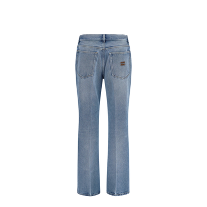 MAYFEYR - Miu Miu - Washed Denim Five-Pocket Jeans - GWP598SOOO192W