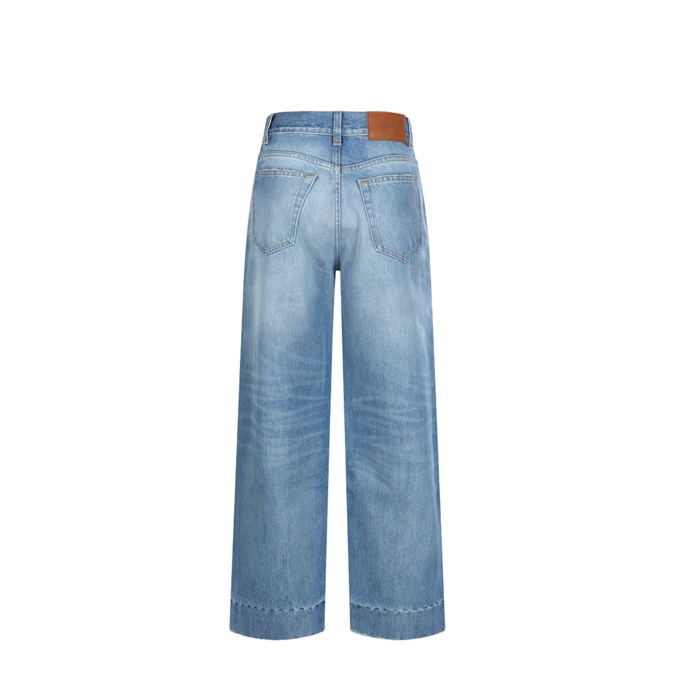 High-waisted shorts jeans