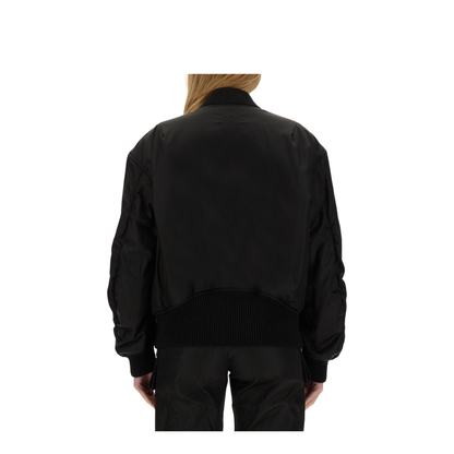 Nylon Twill Bomber Jacket