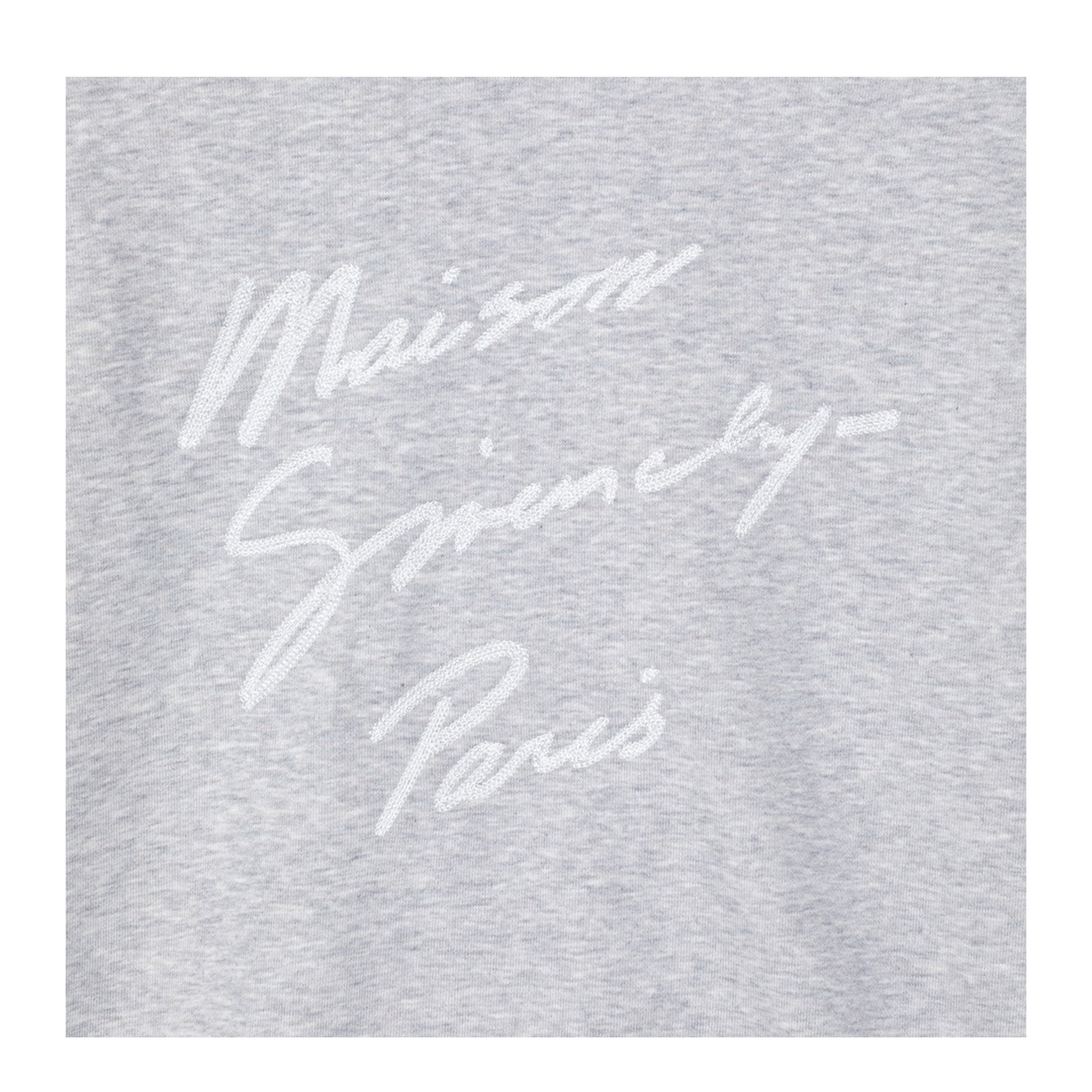 Grey Hoodie with Embroidered Logo