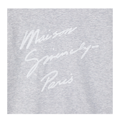Grey Hoodie with Embroidered Logo