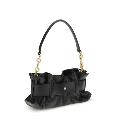 MAYFEYR - Balmain - Mini Anthem Bag In Calfskin Leather - GN0AE994LSAX0PA