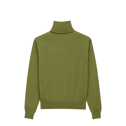 Cashmere Wool and Silk Turtleneck