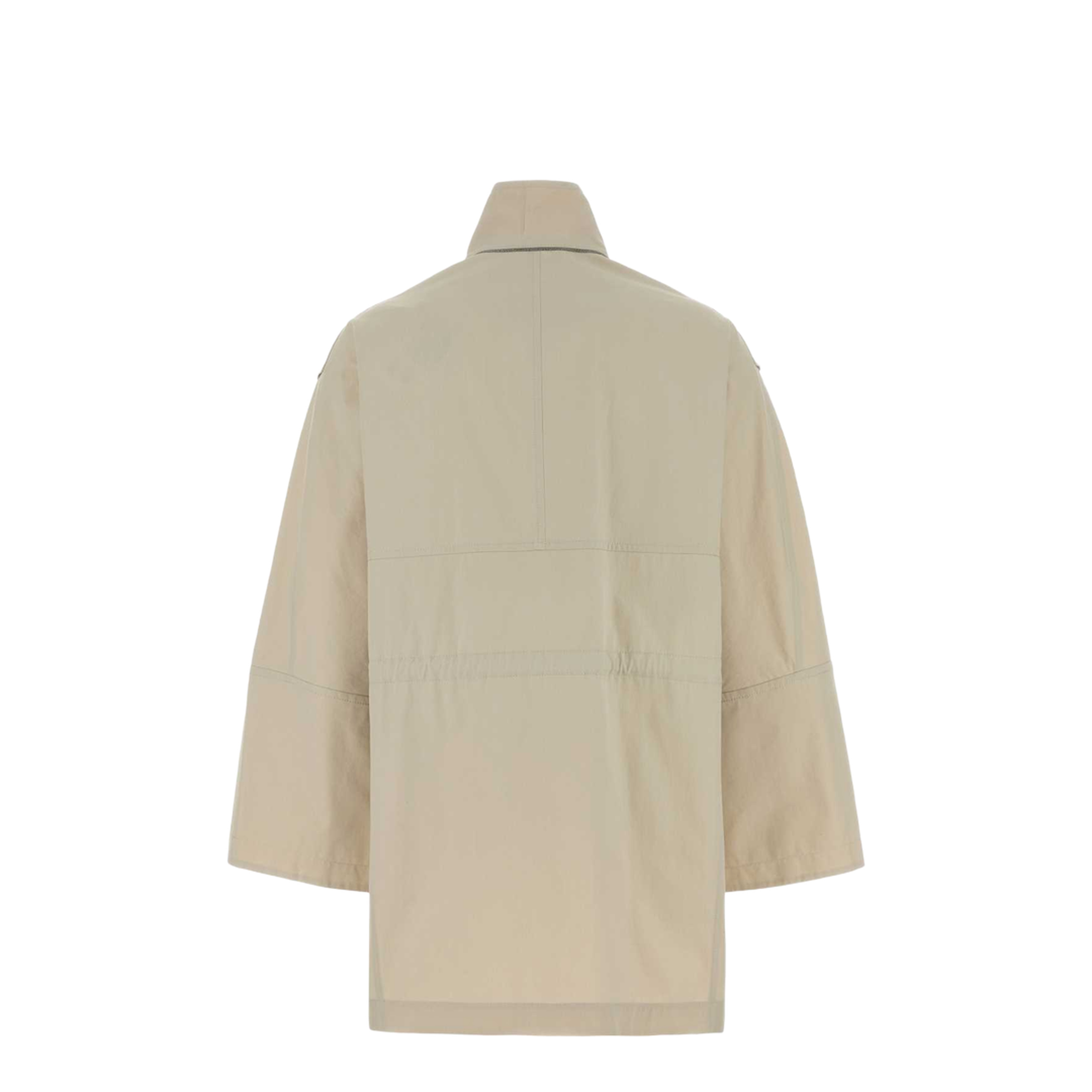 Sand Cotton Blend Jacket