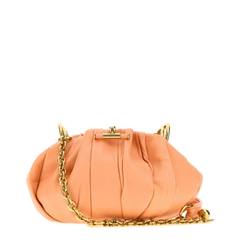 Lambskin Shoulder Bag - Orange