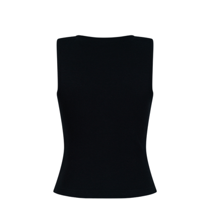 MAYFEYR - Balenciaga - Lace-Up Ribbed Tank Top - 858152TTVO21070