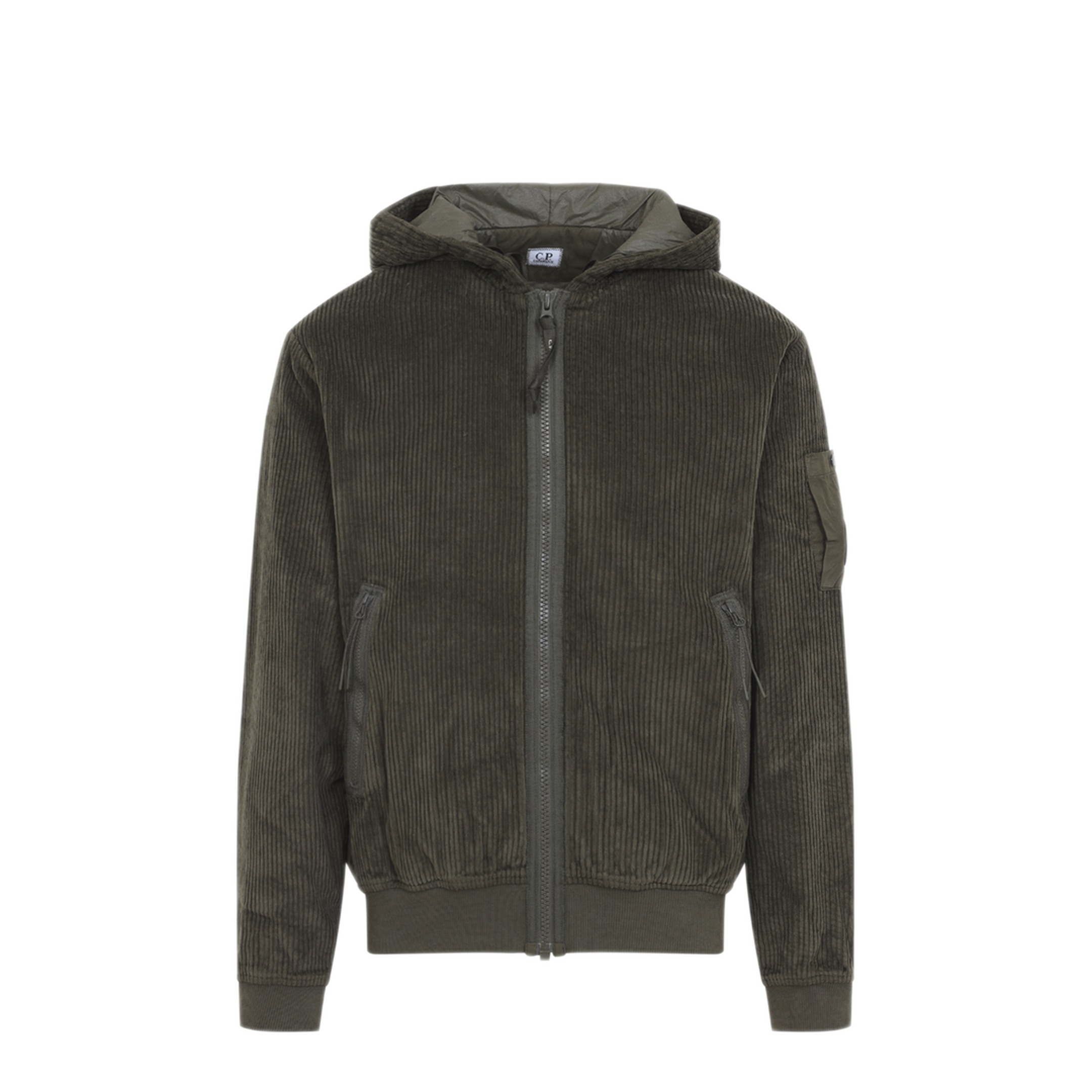 MAYFEYR - C.P. Company - Corduroy Full Zip Sweatshirt - 21CMSS221A110472G683