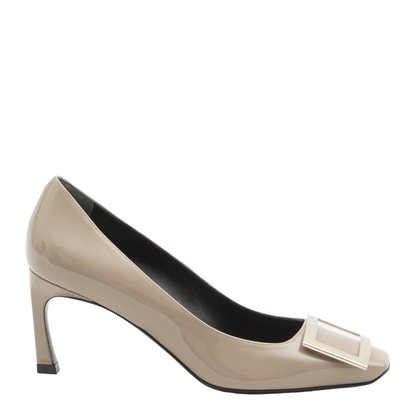 With Heel Beige