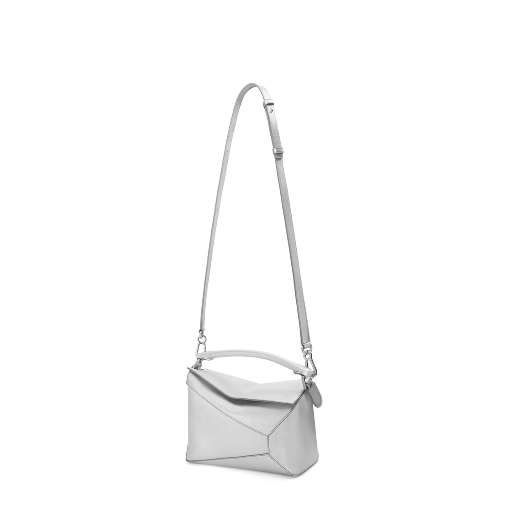 Puzzle Edge Small Leather Handbag