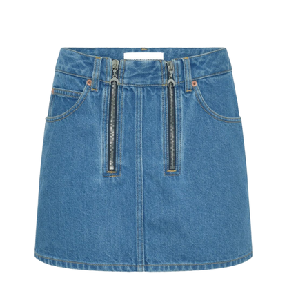 MAYFEYR - Marine Serre - Mini Skirt - WSK135ACDEN0002BL05