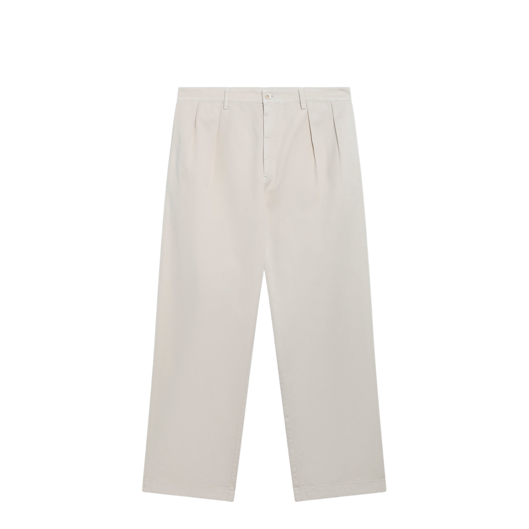MAYFEYR - Prada - Sand-Colored Cotton Trousers - UP0434OOO192AF0036