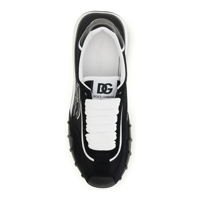 MAYFEYR - Dolce & Gabbana - Dg Logo Leather Sneakers - CS2384A08648B956