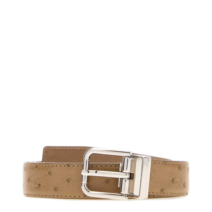 MAYFEYR - Dolce & Gabbana - Camel Leather Reversible Belt - BC4337A8M908H032