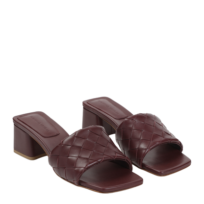MAYFEYR - Bottega Veneta - Kitten Heel Mule Sandal - 838098V2ED0