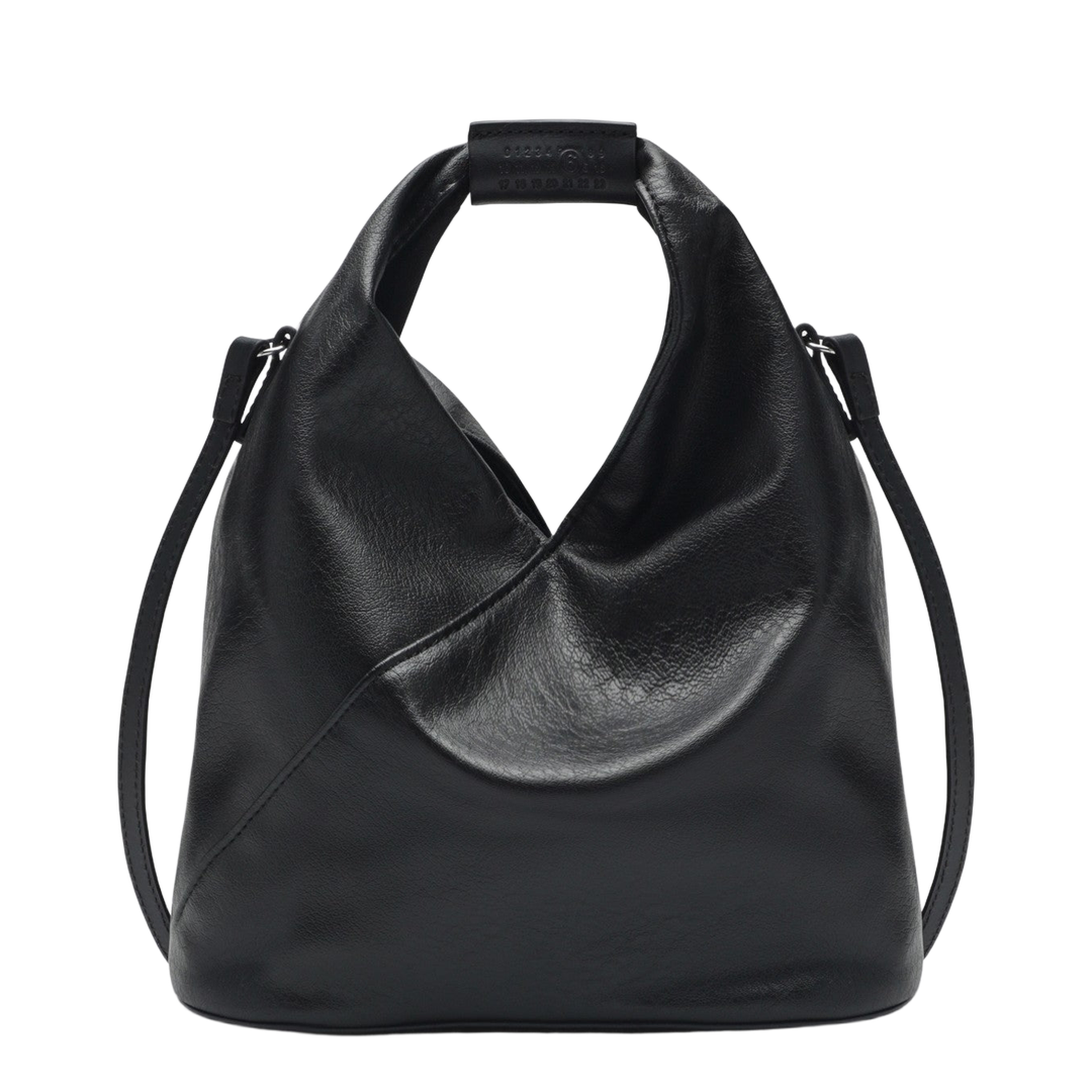 Japanese One Size Eco Leather Crossbody - Noir (Black)