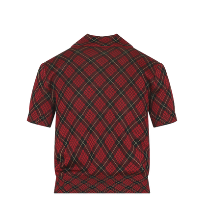 MAYFEYR - Alexander Mcqueen - Microcheck Polo - 858329Q1BGE