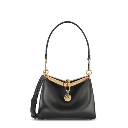 Calfskin Leather Shoulder Bag