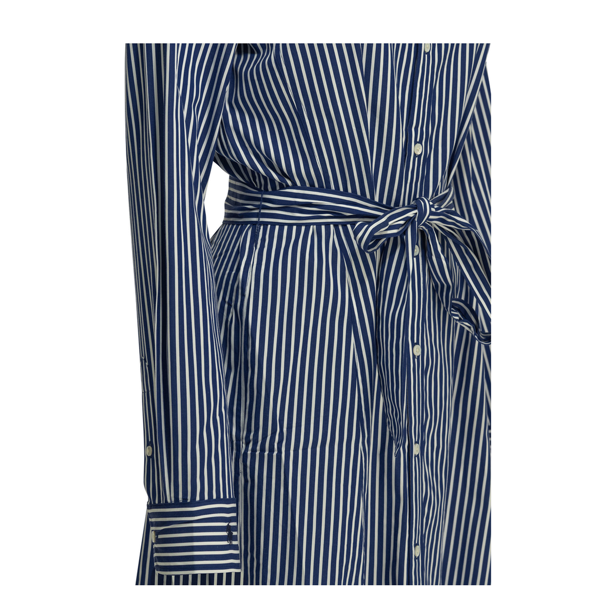 MAYFEYR - Polo Ralph Lauren - Chemisier Midi Dress With Logo - 211891430001BRIGHTNAVYWHITE