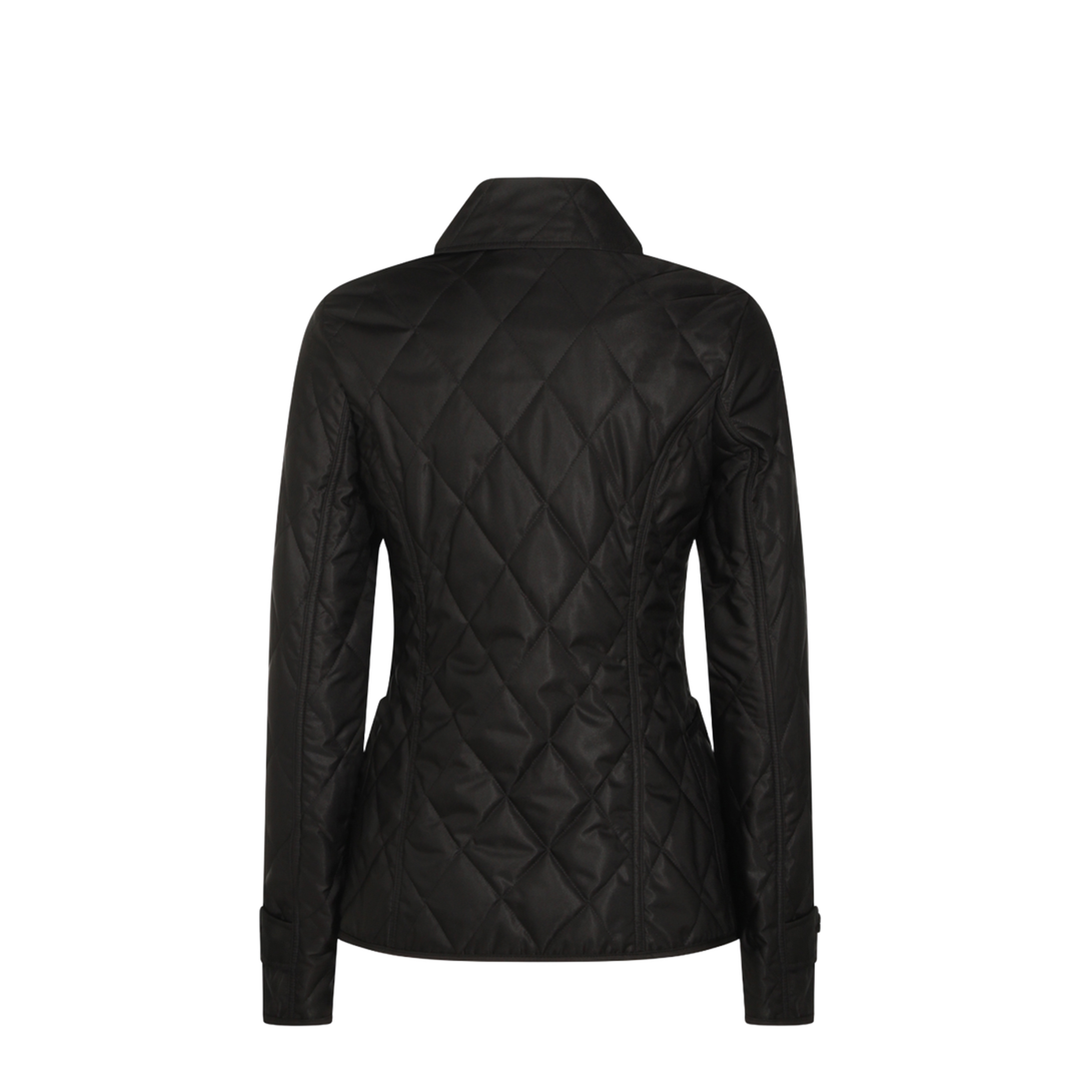 Quilted Jacket In Black