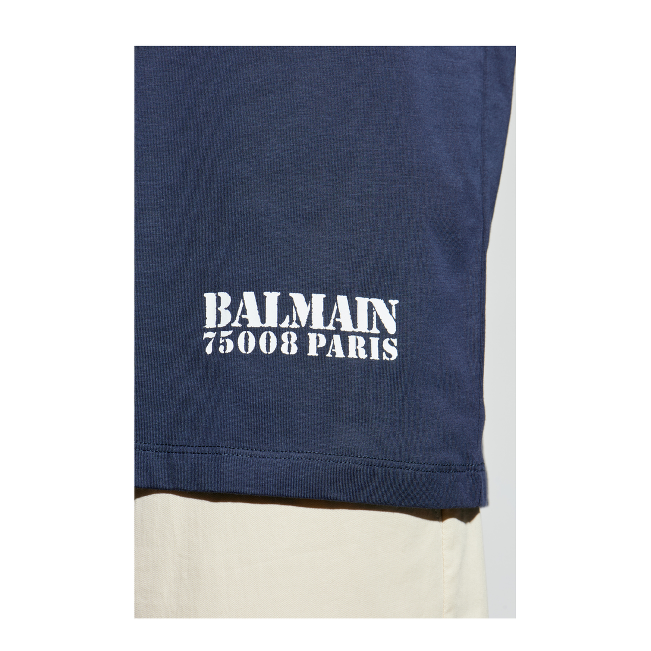 T-shirt with printed logo