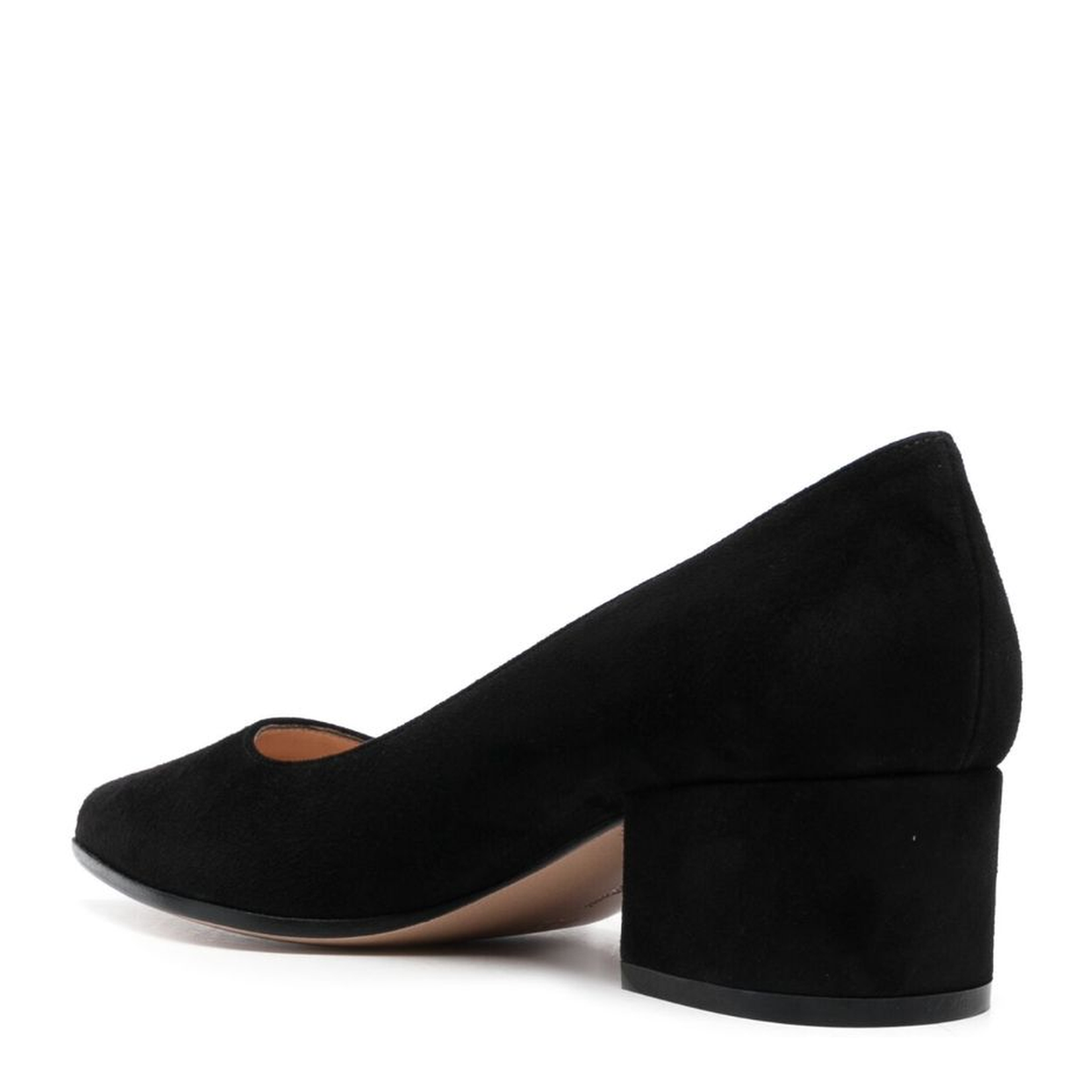 Suede Pumps - Black