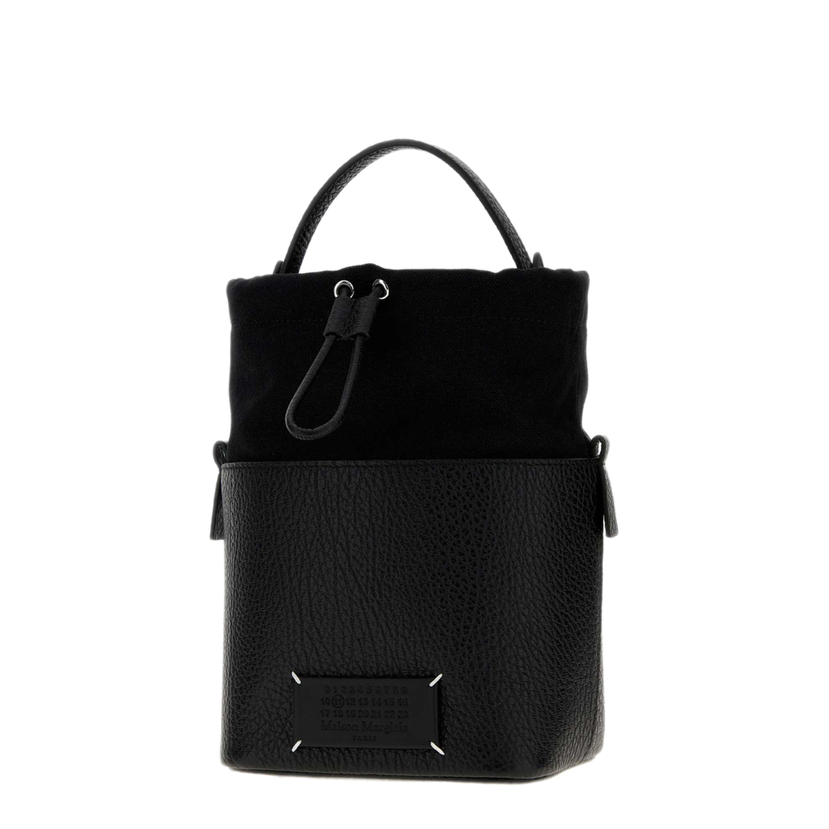 5AC Small Calfskin Bucket Bag - Black